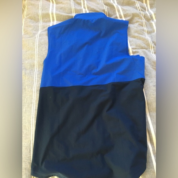 Under Armour Vanish Hybrid Fitted Black/Blue full Zip - Picture 4 of 10